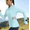 Light Blue, variant on Womens UPF 50+ Sun Protection Hoodie, Long Sleeve Long Sleeve Side Phone Pocket Thumb Holes Lightweight Hiking Shirt for Womens Light Blue