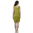 thumbnail image 5 of Moomaya Sleeveless Casual Tunic Dresses Back Slit Cotton Summer Shift Dress, 5 of 6