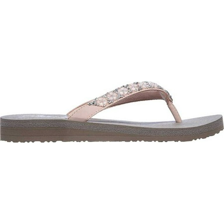 Women s Skechers Meditation Daisy Delight Flip Flop Sandal