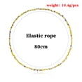 thumbnail image 2 of Women Waist Bead Chain Multi-layer Elastic Body Chain Belly Chain for Beach, 2 of 10