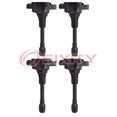 thumbnail image 3 of 4 pc Hitachi IGC0002 Ignition Coils for 22448-1KT0A 22448-1KT1A 22448-AKT0A 22448-ED000 22448-EN200 22448-JA00A 22448-JA00C C1696 E1049 Spark Plug Wire Boot Fits select: 2012 NISSAN ALTIMA S, 3 of 3