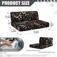 thumbnail image 7 of Aplkyhs Mushroom RV Dinette Cushion Covers Stretchable Camper Accessories Universal Bench Cushion Comfortable Cushion Covers for Couches and Sofas Washable, 7 of 7