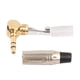 thumbnail image 5 of Enchufar Conector de soldadura de auriculares de audio con enchufe macho de ángulo recto estéreo de 3,5 mm, 5 of 8