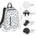 thumbnail image 2 of Balery Cute Shark Mochila Ligera para Hombres y Mujeres – Resistente y Impermeable, Ideal para la Escuela, el Trabajo, los Viajes y el Uso Diario, 2 of 7
