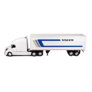 Newray Volvo Tractor and Trailer VN-780 1/32 Scale Pre-Built Model Semi Truck White
