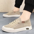 thumbnail image 4 of NexTorq Men's Breathable Running Shoes Mesh Low Top Casual Slip-On Outdoor Sports Sneakers Khaki 40, 4 of 8