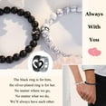 thumbnail image 2 of Pulseras para parejas UNGENT THEM Relación a larga distancia, 2 of 6
