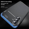 thumbnail image 4 of For Samsung Galaxy A36 5G Case Carbon Fiber Texture TPU Phone Cover Heat Dissipation, 4 of 5