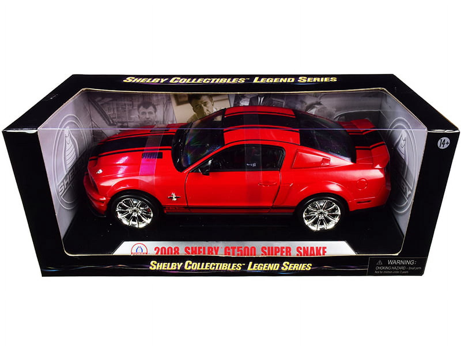 Shelby Collectibles 2013 Ford Shelby Cobra GT500 SVT 1/18 Diecast