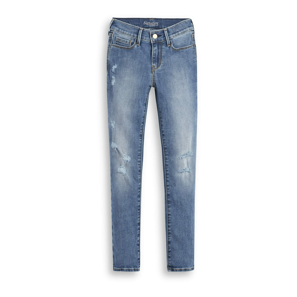 levi signature straight jeans womens