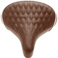 Schwinn Quilted Spring Bike Seat, Brown
