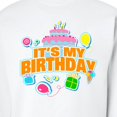 thumbnail image 3 of Inktastic It's My Birthday Adult Sweatshirt, 3 of 4