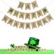 thumbnail image 3 of Advancent Decoraciones Banner Feliz Día de San Patricio Serpentinas Cola de golondrina Adornos colgantes Regalos Foto Props Paredes Celebración Kits de decoración para fiestas Advancent HA059259-00, 3 of 5
