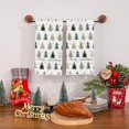 thumbnail image 2 of Christmas Kitchen Towels Set of 2, 18x26 Inch Christmas Tree Dish Towels Merry Christmas Decor Hand Towels Seasonal Winter Holiday Christmas Tree Decorations for Home Drying Dishcloth, 2 of 6