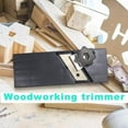 thumbnail image 5 of Vacemry Under $5 Woodworking Chamfer Plane, 45 Degree Manual Trimming Tool, Aluminum Alloy Hand Planer, Edge Smoothing Tool, DIY Wood Craft, Carpenter Tool, Adjustable Blade, 5 of 6