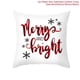 thumbnail image 3 of Funda de cojín navideña, decoración navideña para el hogar, funda de almohada navideña 2024, adornos navideños, regalos navideños, decoración de Año Nuevo 2025, 3 of 5