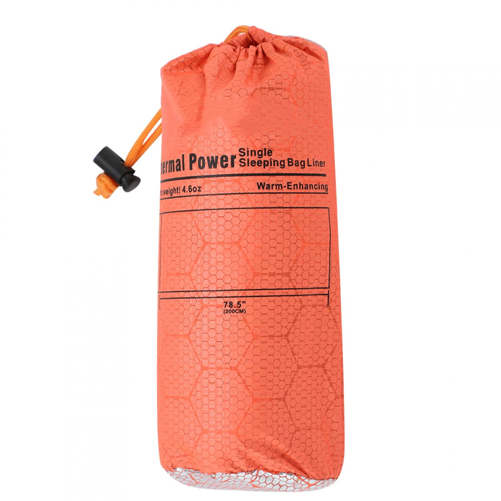 Tebru Envelope Sleeping Bag,Outdoor Portable Mountaineering Camping Warm Envelope Type Single Sleeping Bag Orange, Single Sleeping Bag