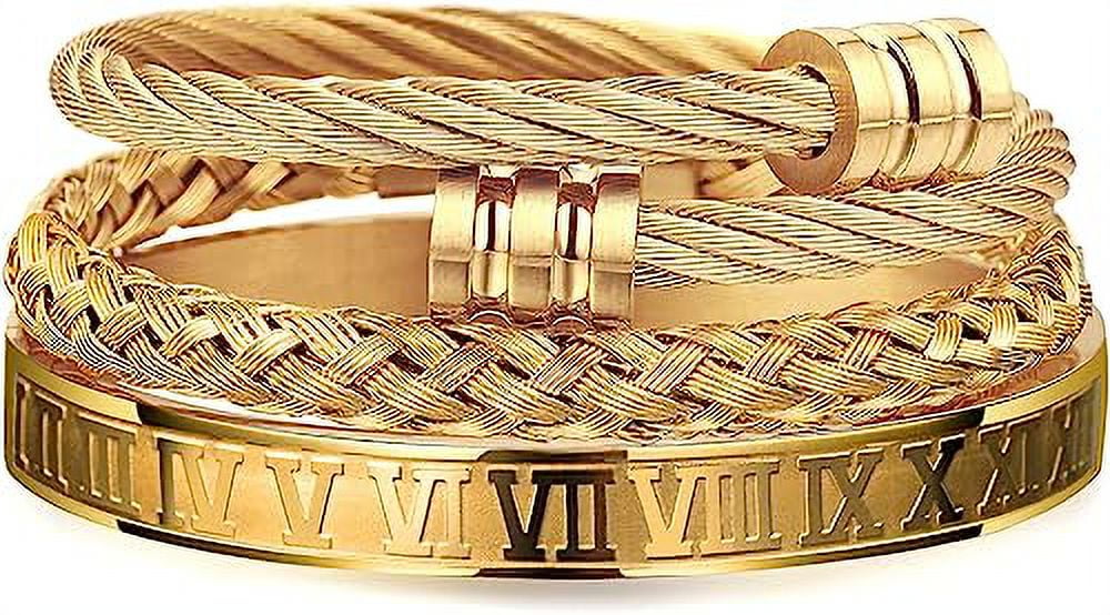 06-32-0955-00-ALOR-'Gents Jewelry' Grey Cable Link Soft Bracelet-SVS Fine  Jewelry