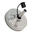 thumbnail image 3 of Yuarrent Tapa vertedora de tarro práctica y práctica de acero inoxidable, 4 Uds., para todas las botellas de aceite, cómoda de limpiar Almacenamiento y organización del hogar, 3 of 6
