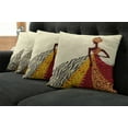 thumbnail image 2 of Ambesonne Modern Throw Pillow Cover 4 Pack, Patterns, 16", Multicolor, 2 of 6