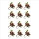 thumbnail image 1 of Juego de 12 Servilleteros con Agujas de Pino, Bayas, Navidad, AccióN de Gracias, DíA Festivo, RúStico, Granja, Servilleteros, Soportes, 1 of 5
