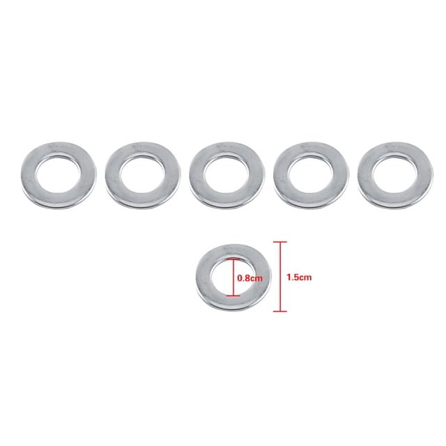 M3/M4/M5/M6/M8/M10 Kit de Réparation de Vis en Acier Inoxydable 304 Rondelle Plate, Kit de Réparation Métrique