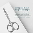 thumbnail image 4 of Professional Scissors for Hair, Eyebrow Scissors, for Hair Cutting, Haircut, & Nose Hair Trimming, 4 of 5