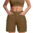 thumbnail image 2 of Pantalon Court d'Été Actif de Randonnée de Golf pour Femmes avec Poches, 2 of 6