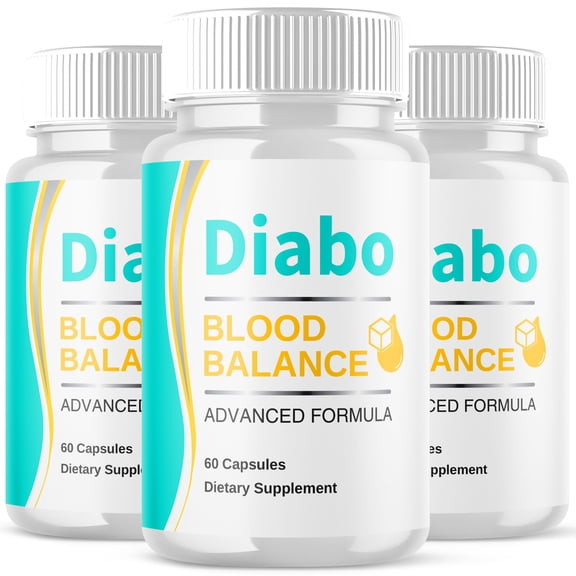 Diabo Blood Balance Support Pills Advanced Formula Vitamin Supplement 180 Capsules