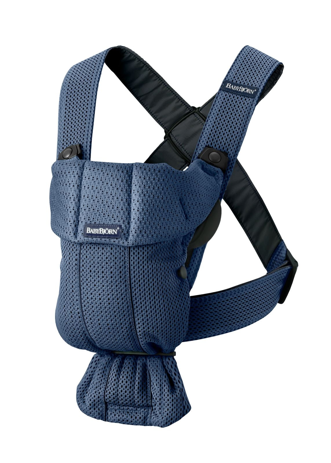 BabyBjorn Baby Carrier Mini, 3D mesh, Navy Blue