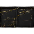 thumbnail image 2 of Marble Texture Kitchen Curtains 2 Panels UV Protected Tier Curtains, Half Window Curtains Kitchen Tiers for Guest Room Bathroom Sink Laundry Room Basement,24"x27", 2 of 7
