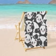 thumbnail image 4 of Yibo Cheetah Print Leopard, Bath Towel, Thin Lightweight Multipurpose Women Pool Bath Towel for Yoga Swim Spa, 4 of 7