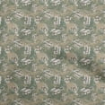 thumbnail image 1 of oneOone Rayon Green Fabric Travel Fabric For Sewing Printed Craft Fabric By The Yard 56 Inch Wide, 1 of 4