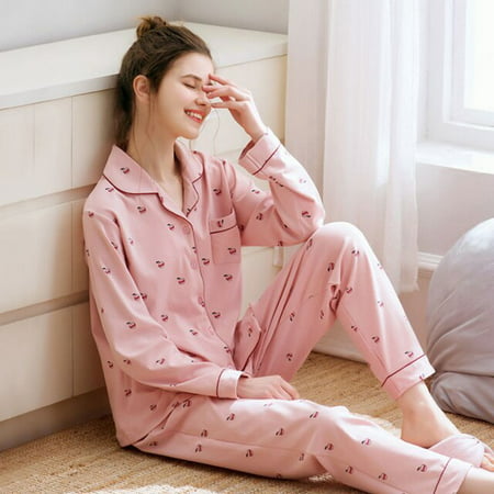 

CoCopeaunt Pajama Sets Women Cartoon Printed Princess Korean-style Sweety Girls Homewear Pyjamas Kawaii Leisure Soft Daily
