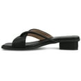 thumbnail image 3 of Journee Womens Mina Flip Flop Flat Sandals, 3 of 10