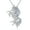 White, variant on Tianma Heavy Industry Zircon Pendant Necklace For Women