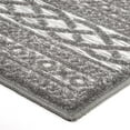thumbnail image 5 of Orian Boucle Jenna 5'2" X 7'6" Silverton Geometric Outdoor Rug, 5 of 8