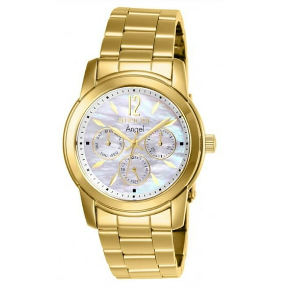 Invicta Women's 0465 Angel Collection 18k Gold-Plated Stainless Steel Watch I...