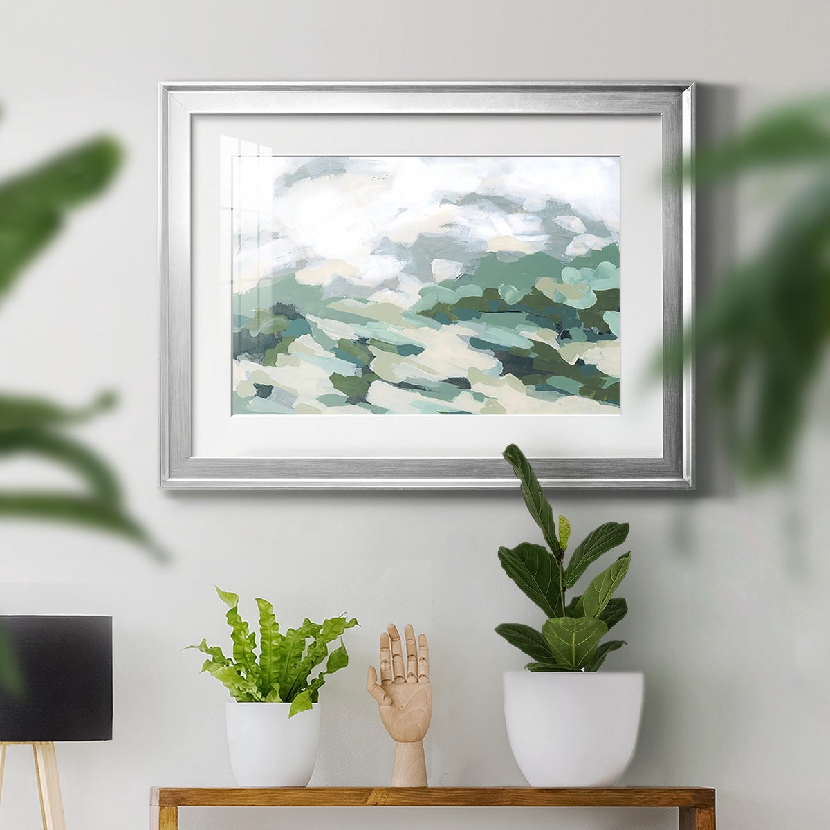 Verdant Hillside I Premium Framed Print - Ready to Hang
