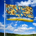 thumbnail image 1 of Flagwix US Ukraine Flag Stand With Ukraine. Ukraine Strong Flag NNT479GF - 5x8 ft., No Flag Pole Rings, 1 of 6