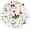 2A-35pcs, variant on 35pcs Charming Ballerina Stickers Elegant Fairy Stickers Playful Kids Stickers for Luggage Phone Laptop