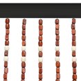 thumbnail image 4 of Wooden Curtain Beads String Door Room Blind Screen Window Line Divider 31-Line for Doors, Living Rooms, 4 of 18