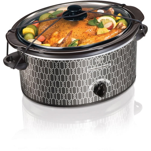 Hamilton Beach 5 Quart Portable Slow Cooker Model 33352 Walmart