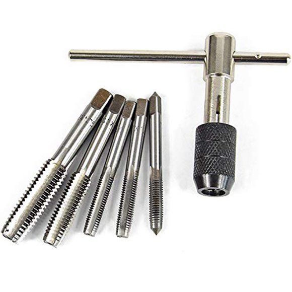 6 Pcs Ensemble de Clés à Main Réglables Métriques M6/M7/M8/M10/M12 Outil de Filetage