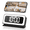 Black, variant on Kazilan 2K Clock Camera, 5G&2.4G WiFi Indoor Camera for Home Security, Wireless Baby Monitor, Color Night Vision, Human Detection, 5200mAh Battery