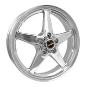 Race Star Wheels 92 Drag Star Polished Aluminum 18X5 Corvette 5X4.75