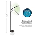 thumbnail image 3 of OttLite Natural Daylight LED Flex Floor Lamp - Great for Home, Office, Dorm, Workshop, 3 of 5
