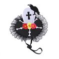 thumbnail image 3 of Mascota perro Cosplay pajarita moda disfraz accesorios Halloween vestir, 3 of 5