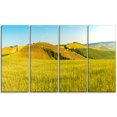 thumbnail image 2 of Champ de Blé Toscane par une Journée Ensoleillée - Impression Paysager Uvre d'Art Murale, 2 of 3