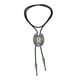 thumbnail image 4 of Elegante Bolo Tie de vaquero occidental con colgante Camisa de cuerda de cuero s Joyas para vestidos Accesorio de ropa de baile , R R Hugo Corbata de hombre, 4 of 10